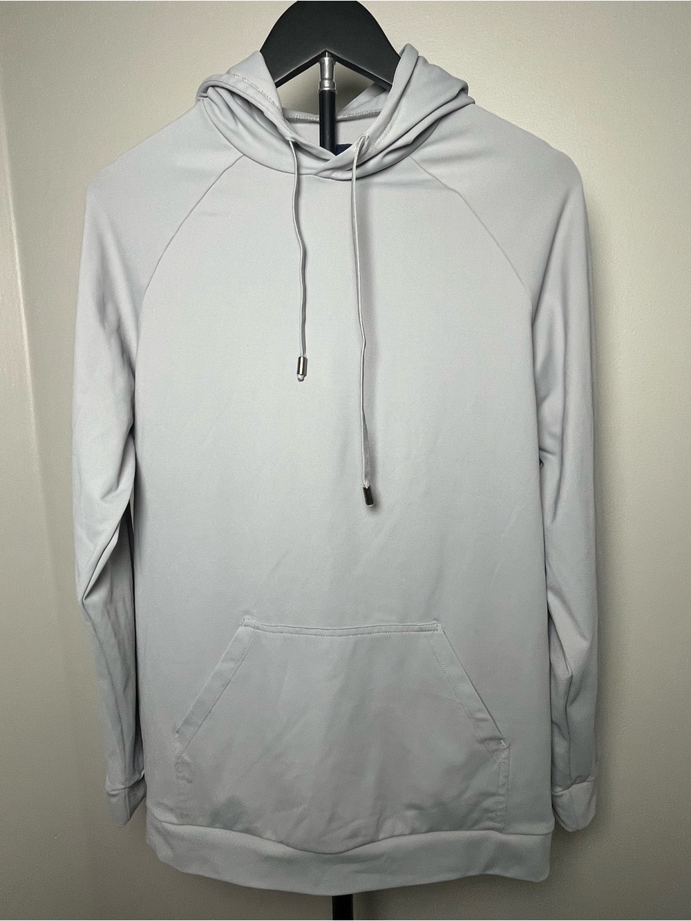 Men's Grayson & Dunn Light Grey Pullover Golf Hoodie